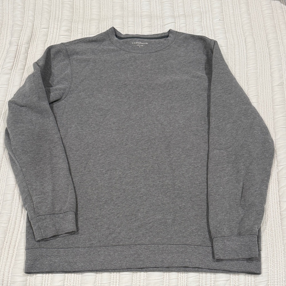 Croft & Barrow Men's Charcoal Crewneck Sweater